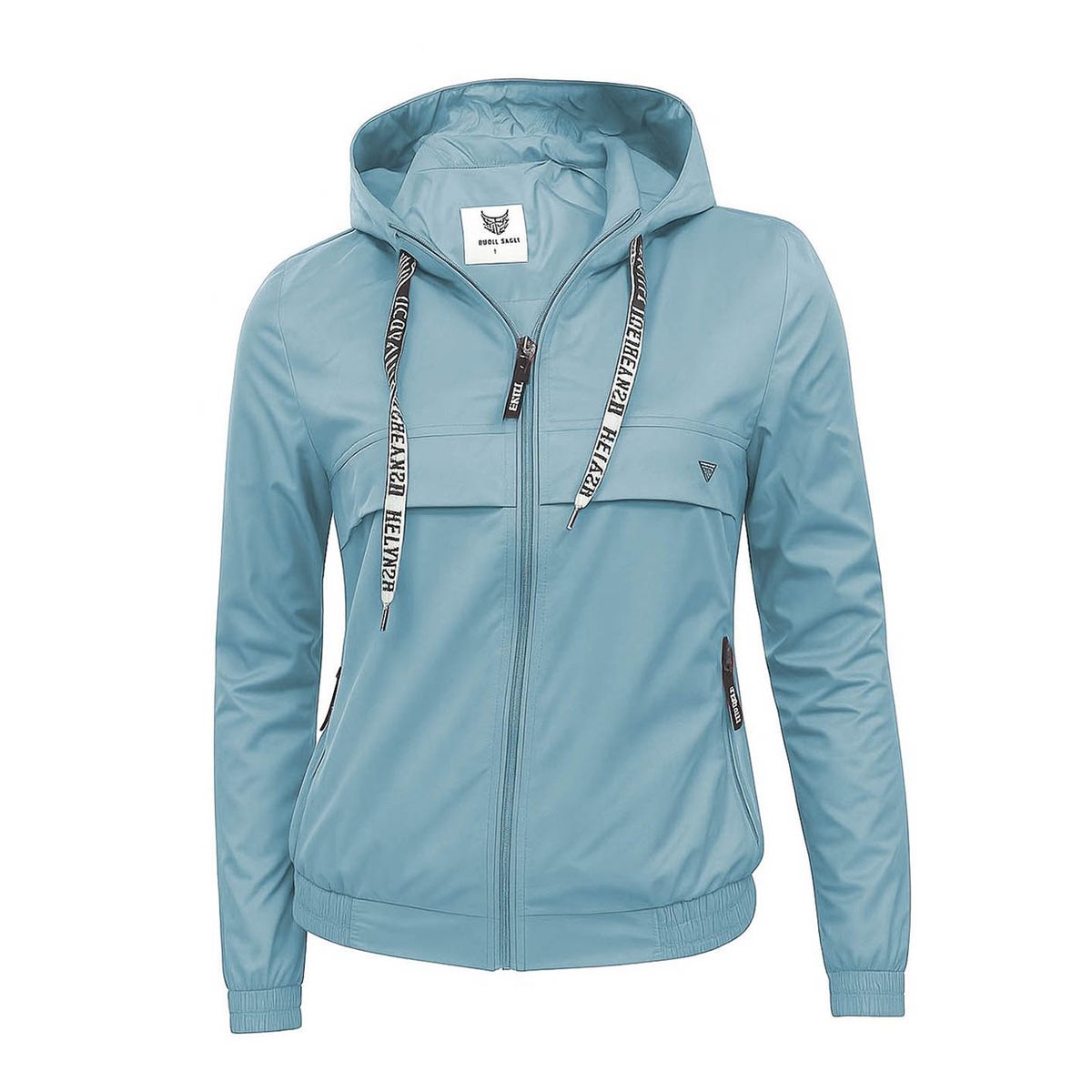 MODA EN CIRCUITO - Chaqueta Impermeable Rompevientos para Mujer