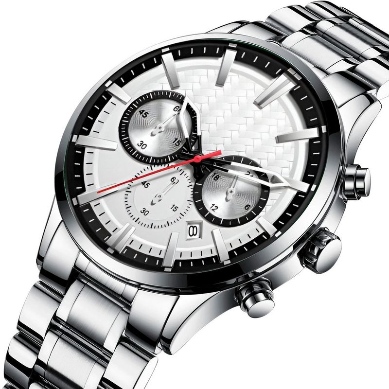 GFORCE - Reloj G-force H4239g Cronografo Funcional Acero + Estuche