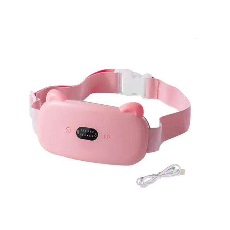 INNOVA - Masajeador Térmico Abdominal Alivia Cólicos Recargable Dolor Lumbar