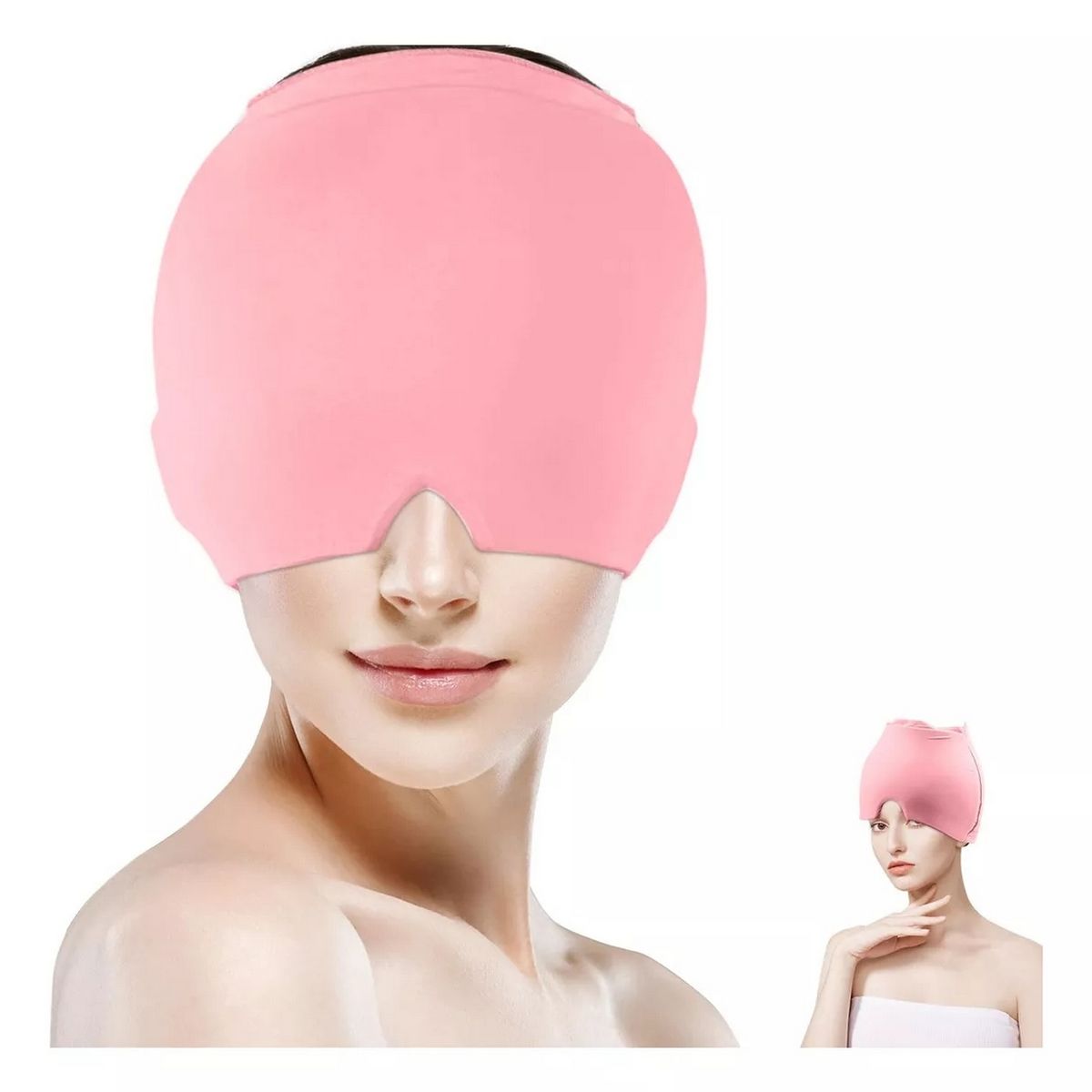 GENERICO - Gorro De Gel Para Aliviar El Dolor De Cabeza Y La Migraña