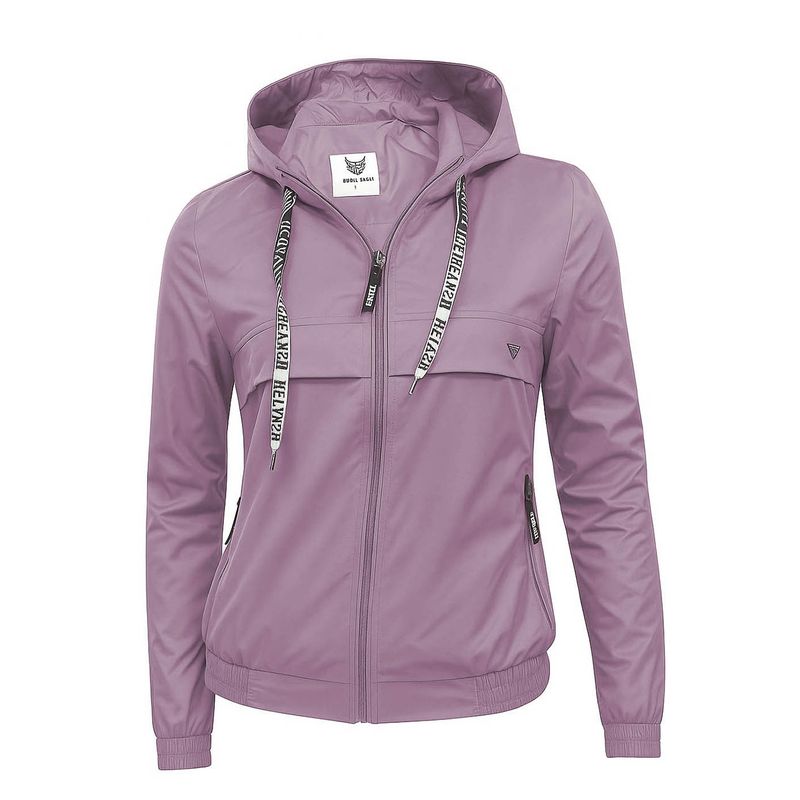 MODA EN CIRCUITO - Chaqueta Impermeable Rompevientos para Mujer
