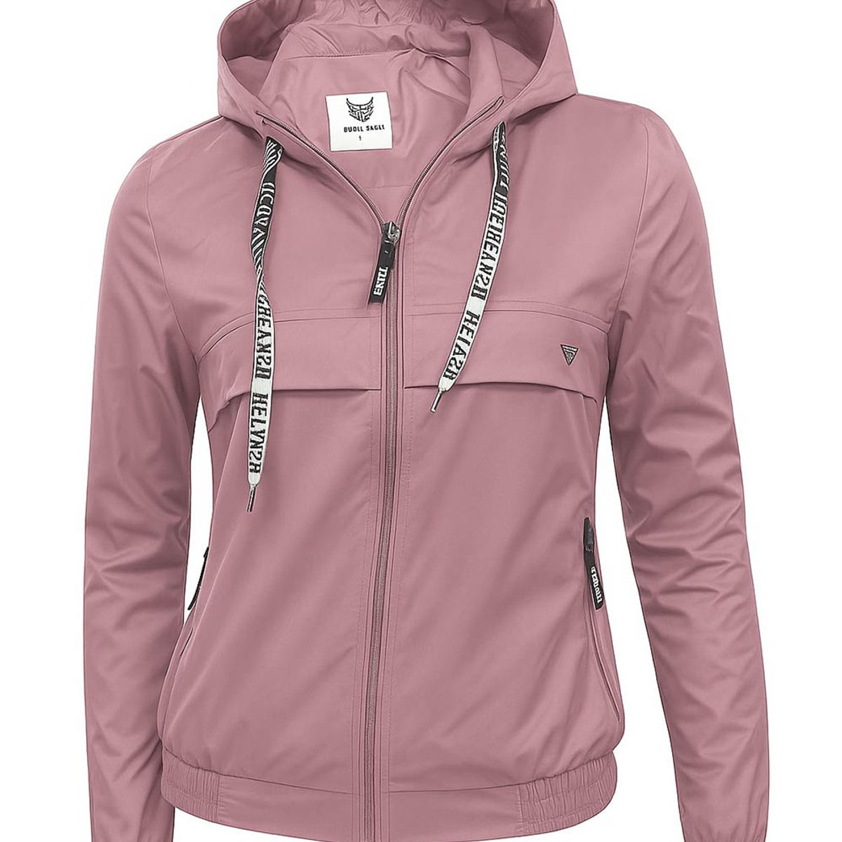 MODA EN CIRCUITO - Chaqueta Impermeable Rompevientos para Mujer