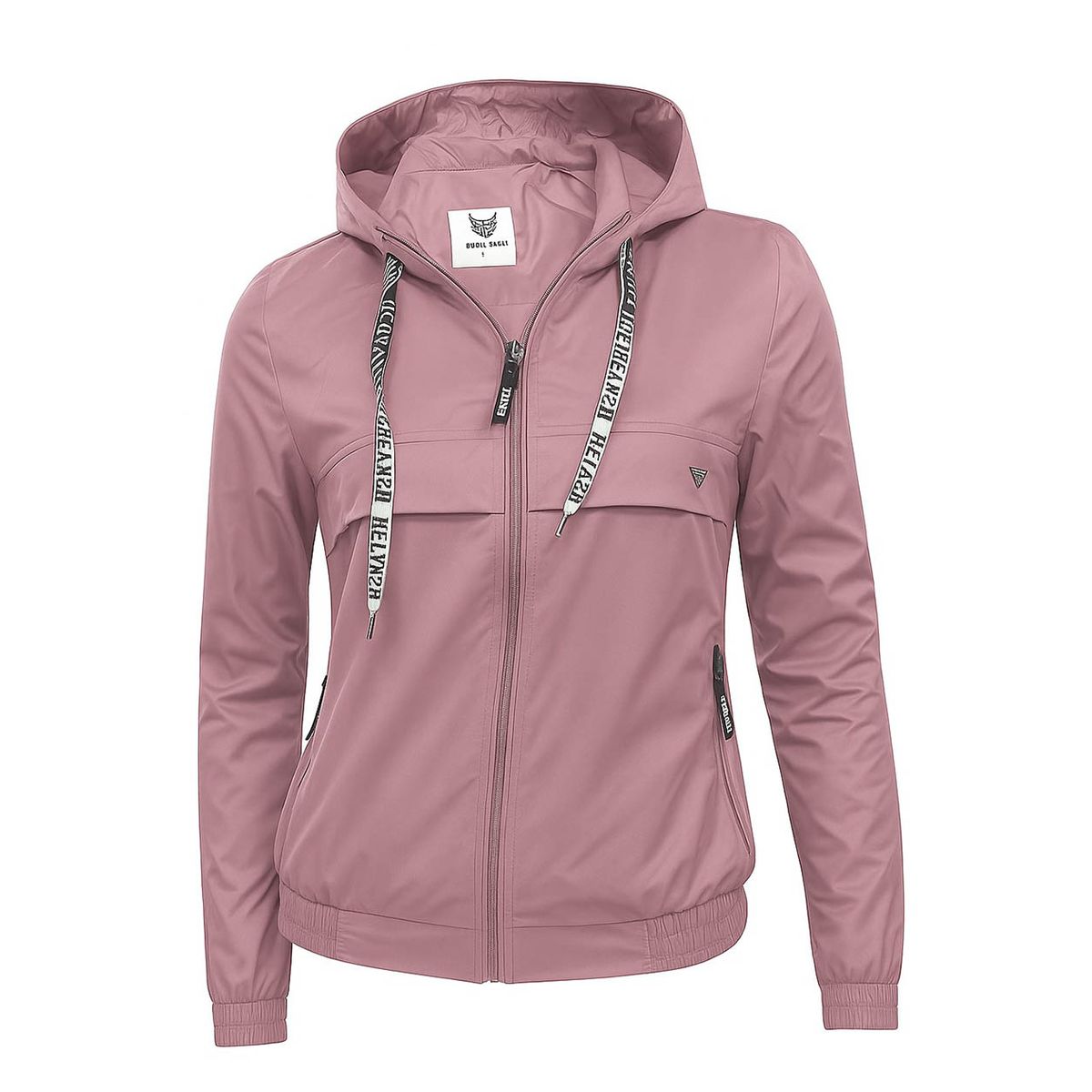 MODA EN CIRCUITO - Chaqueta Impermeable Rompevientos para Mujer