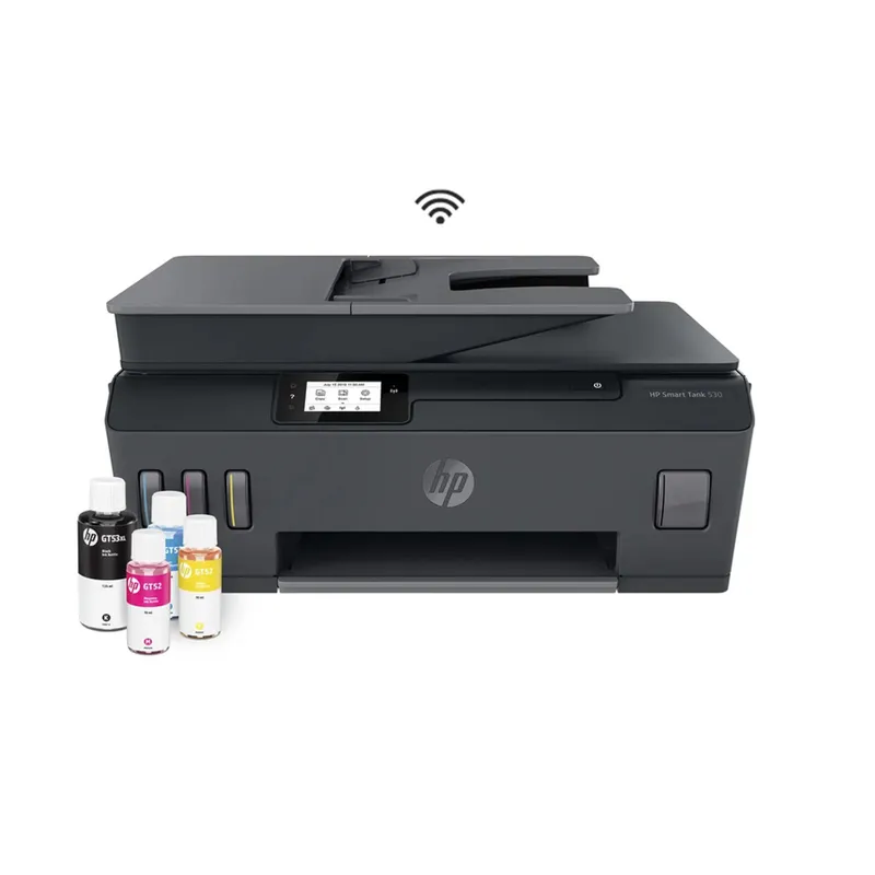 HP - Impresora Multifuncional HP Smart Tank 530 Wi-Fi con Alimentador ADF