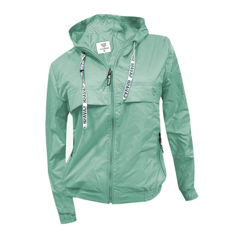MODA EN CIRCUITO - Chaqueta Impermeable Rompevientos para Mujer