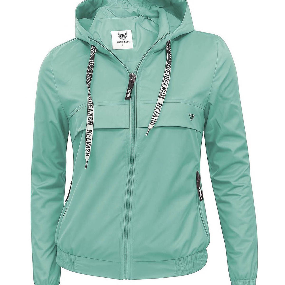 MODA EN CIRCUITO - Chaqueta Impermeable Rompevientos para Mujer