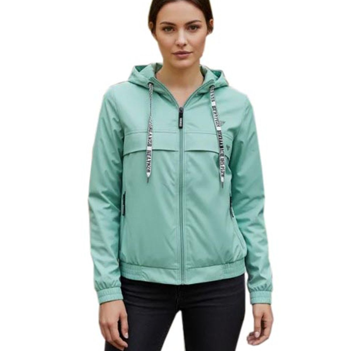 MODA EN CIRCUITO - Chaqueta Impermeable Rompevientos para Mujer