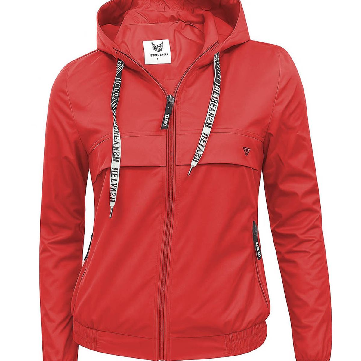 MODA EN CIRCUITO - Chaqueta Impermeable Rompevientos para Mujer