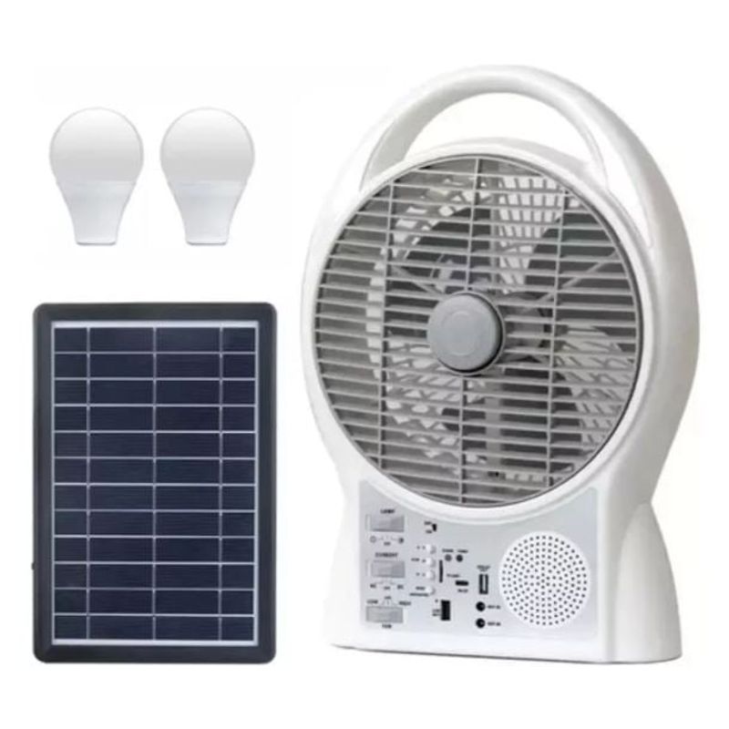 GENERICO - Ventilador Recargable Solar