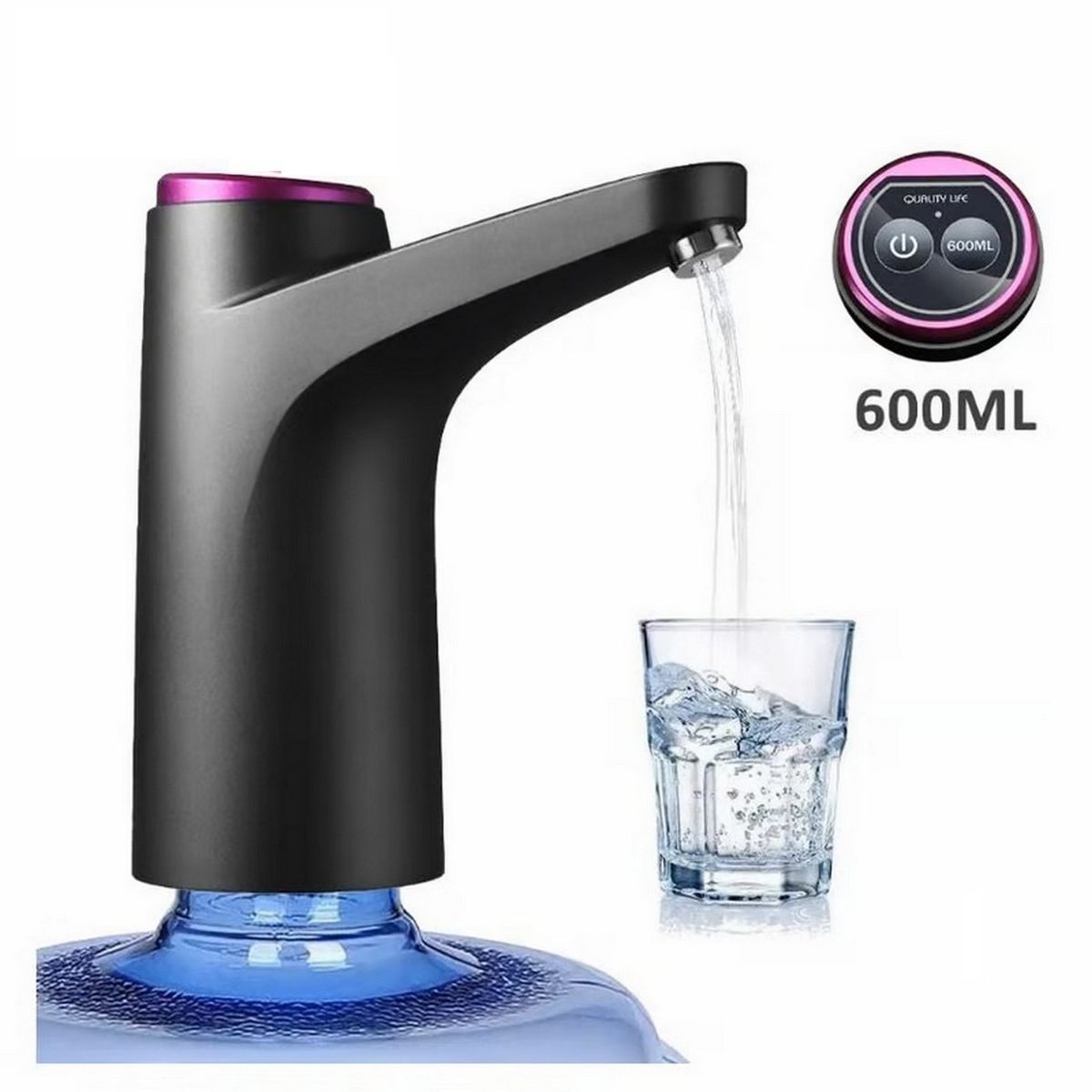 GENERICO - Dispensador Botellon Agua Recargable Bidon Garrafon Hogar