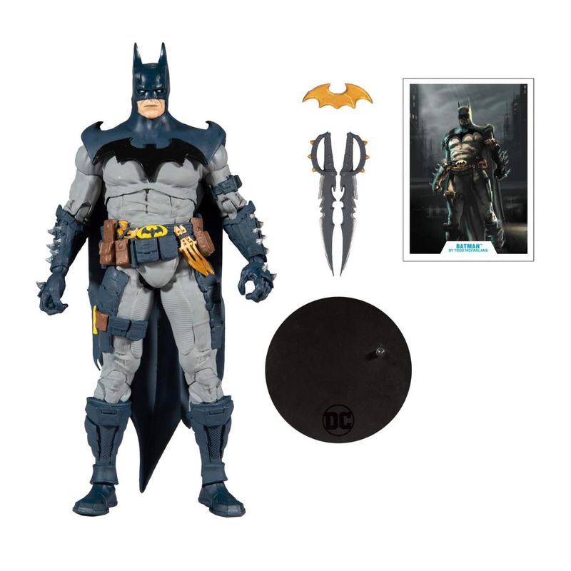 MC FARLANE - Batman Designed By Todd Figura Dc Multiverse Mcfarlane Toys