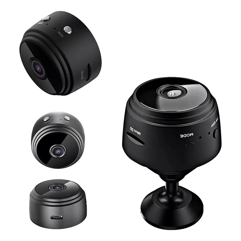 GENERICO - Cámara Mini Espía A9 Wifi Monitoreo En Tiempo Real Micrófono