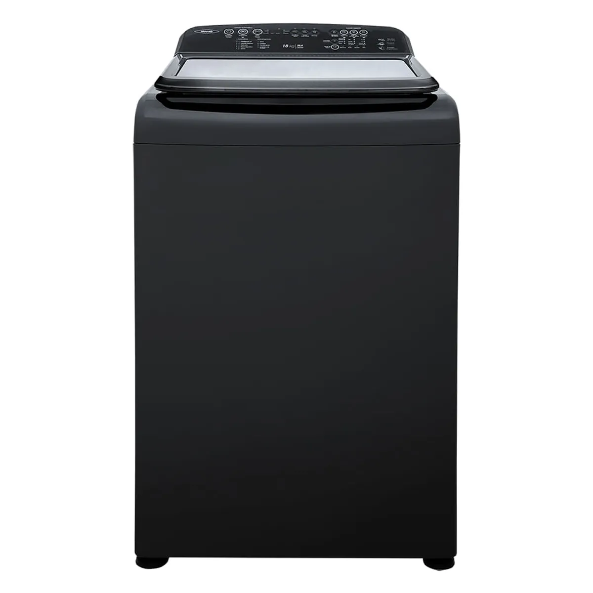 HACEB - Lavadora Haceb IVY 18 Kilogramos Panel Digital Gris Coal