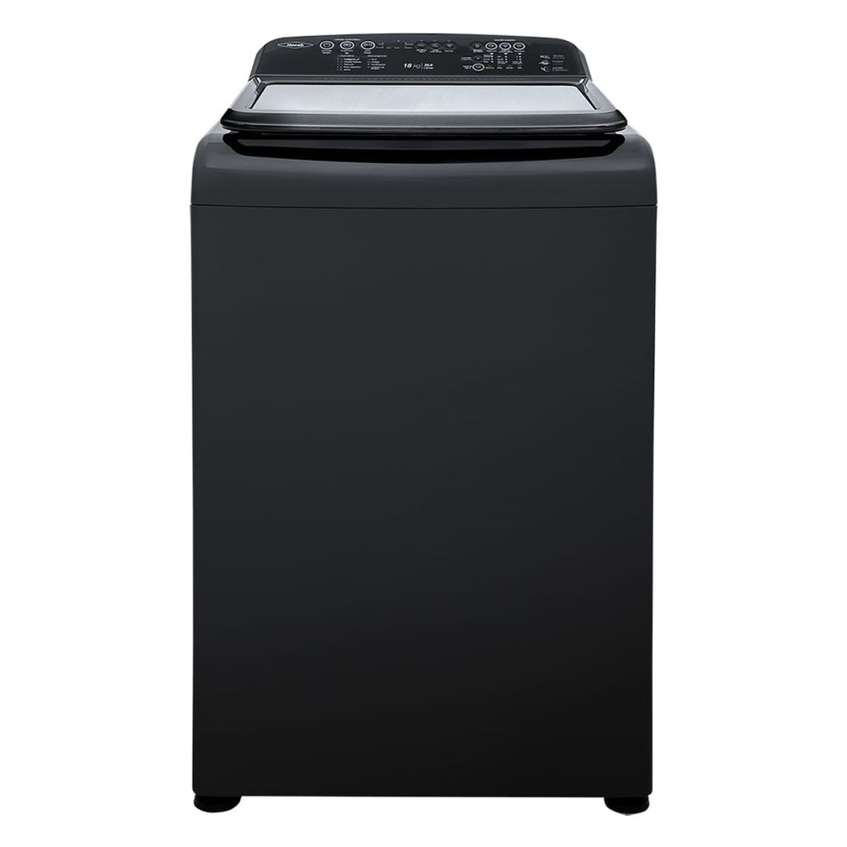 HACEB - Lavadora Haceb IVY 18 Kilogramos Panel Digital Gris Coal