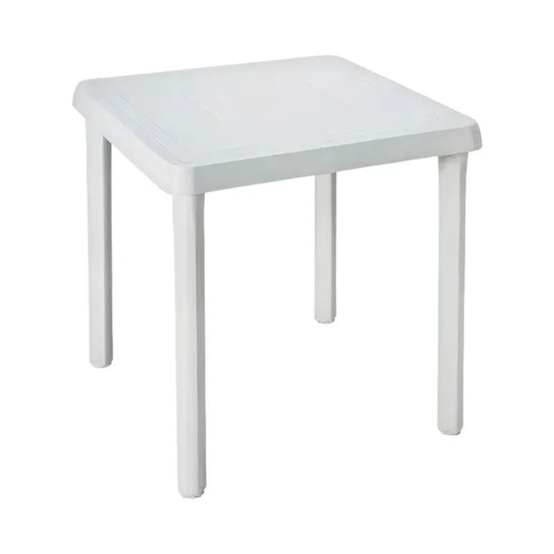 RIMAX - Mesa Caribe Rimax Cuadrada Blanca