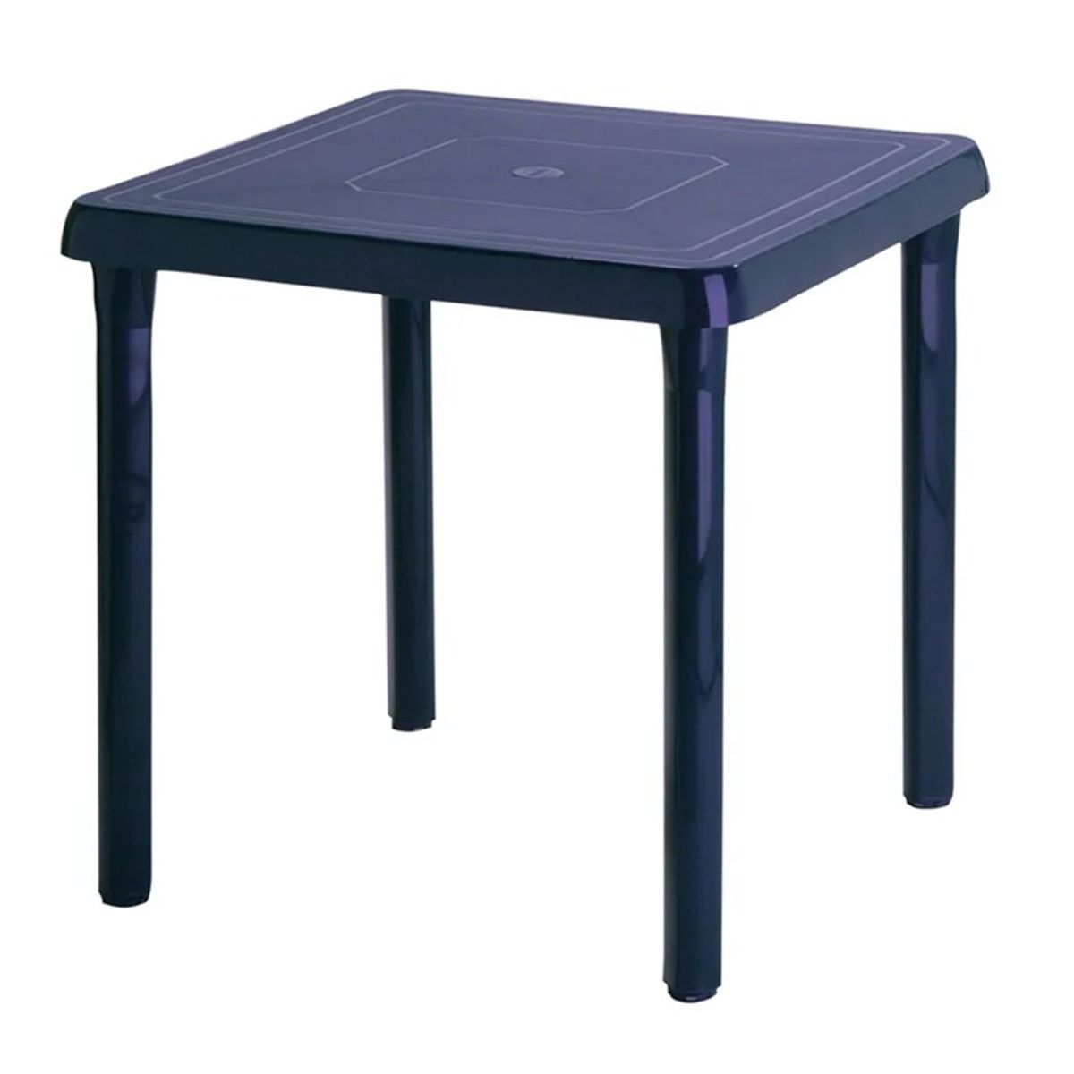 RIMAX - Mesa Caribe Rimax Cuadrada Color Azul Navy