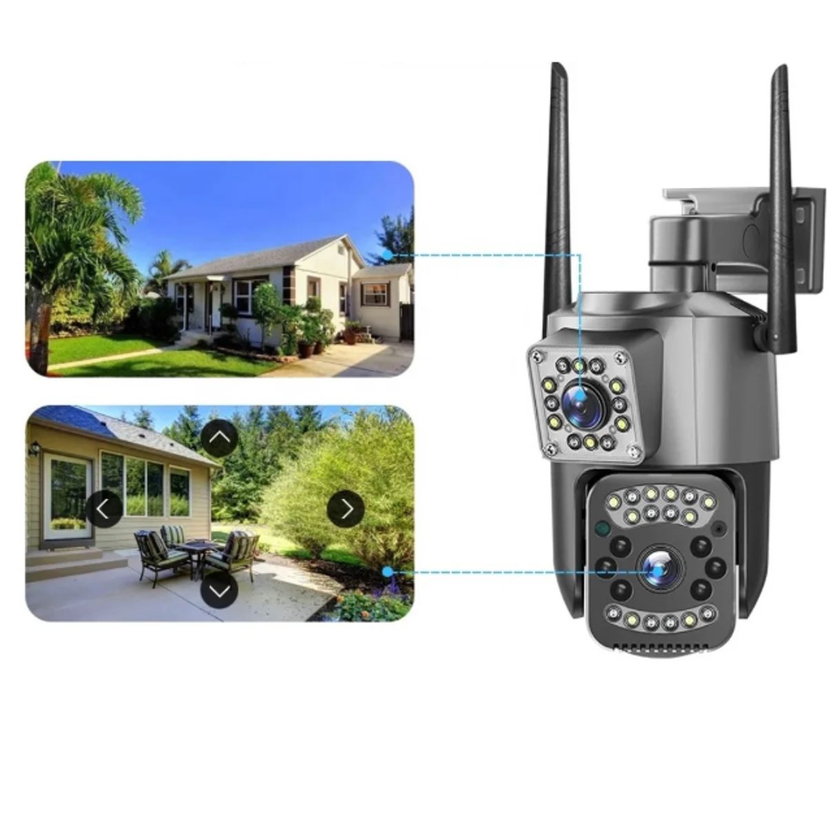 GENERICO - Camara De Seguridad Para Exteriores YW23-4G