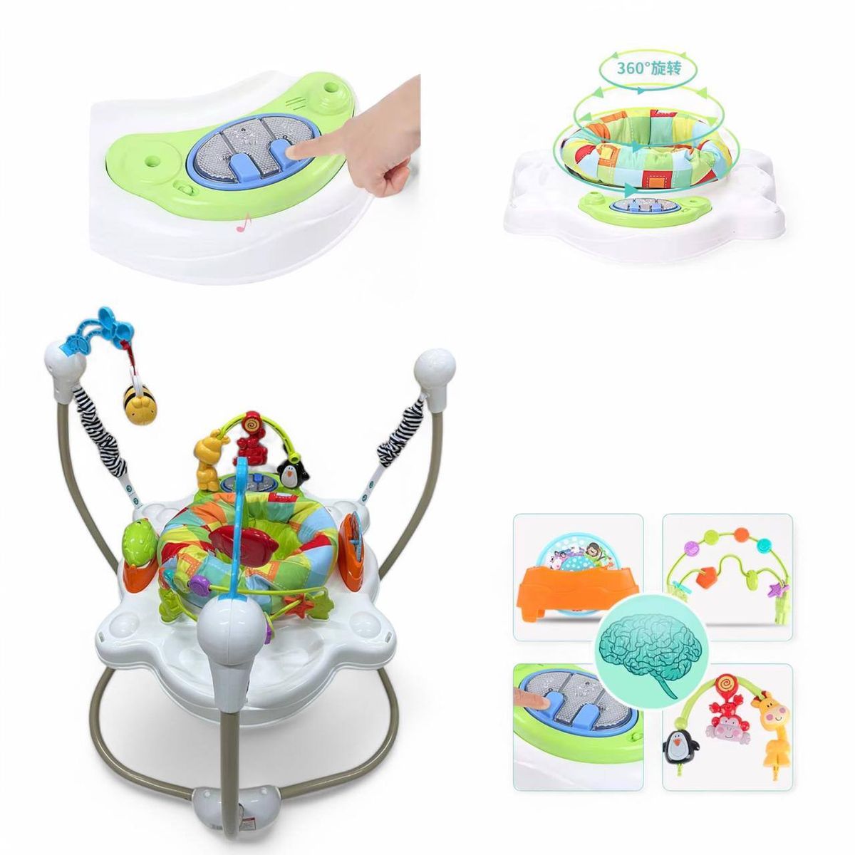 BRITOCHET - Silla Saltarín Bebé  Jumper Centro de Actividades