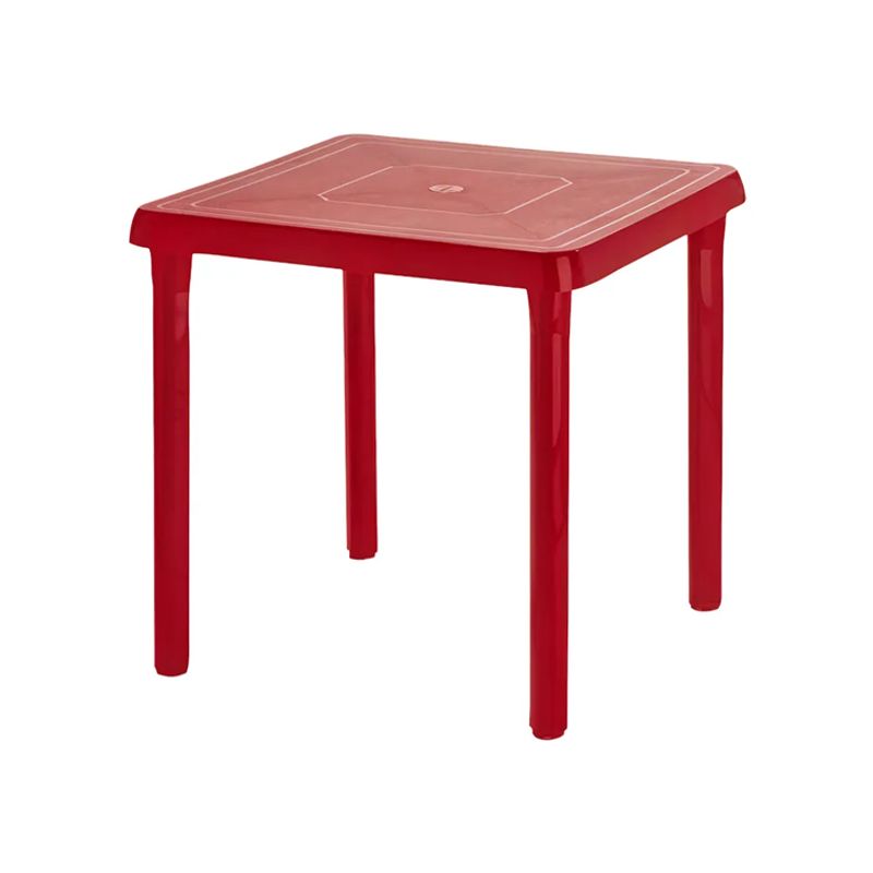RIMAX - Mesa Caribe Rimax Cuadrada Roja