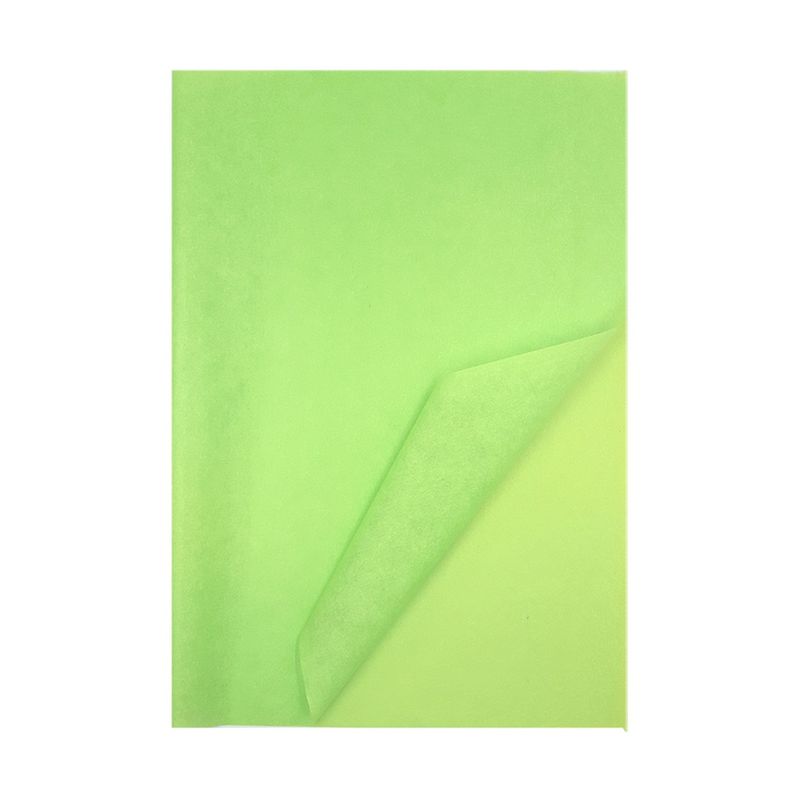 GARABATOS - Papel Seda 50 X 70 Verde Limón Pack x 5 Unidades