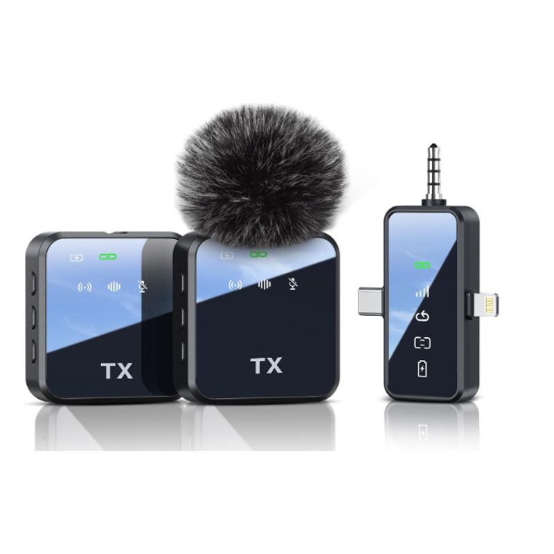 GENERICO - Micrófono F11-2 Audio Claro y Discreto para Profesionales