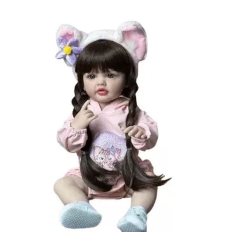 GENERICO - Muñeca Reborn Bebé Cuerpo de Silicona - Alice