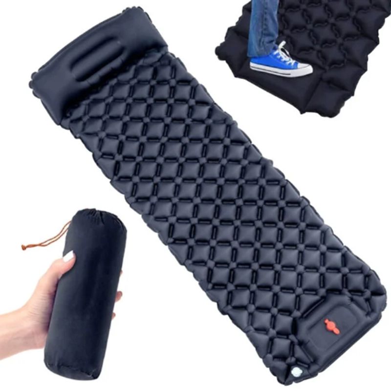 GENERICO - Colchoneta Autoinflable Ligera y Compacta para Aventuras