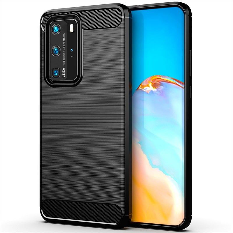 GENERICO - Funda Tipo Carbono Fiber Para  HUAWEI P40 PRO