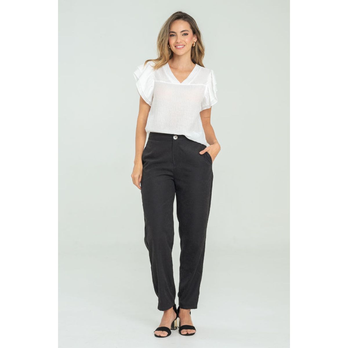 RAGGED - Pantalon pragat Negro Ragged.