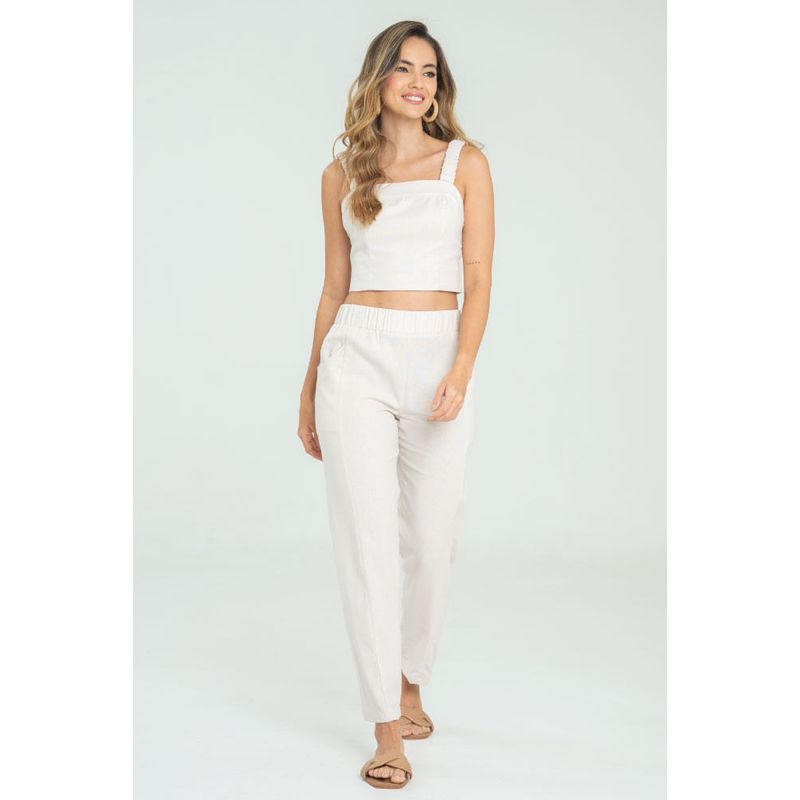 RAGGED - Pantalon yhorke Beige Ragged