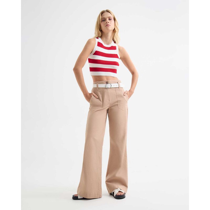 SEVEN SEVEN - Pantalon Para Mujer  Color Taupe Marca Seven Seven #28071847
