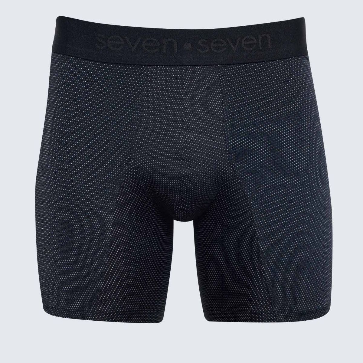 SEVEN SEVEN - Pack X 3 Bóxer En Microfibra Estampado X3 Para Hombre Azul Seven Seven