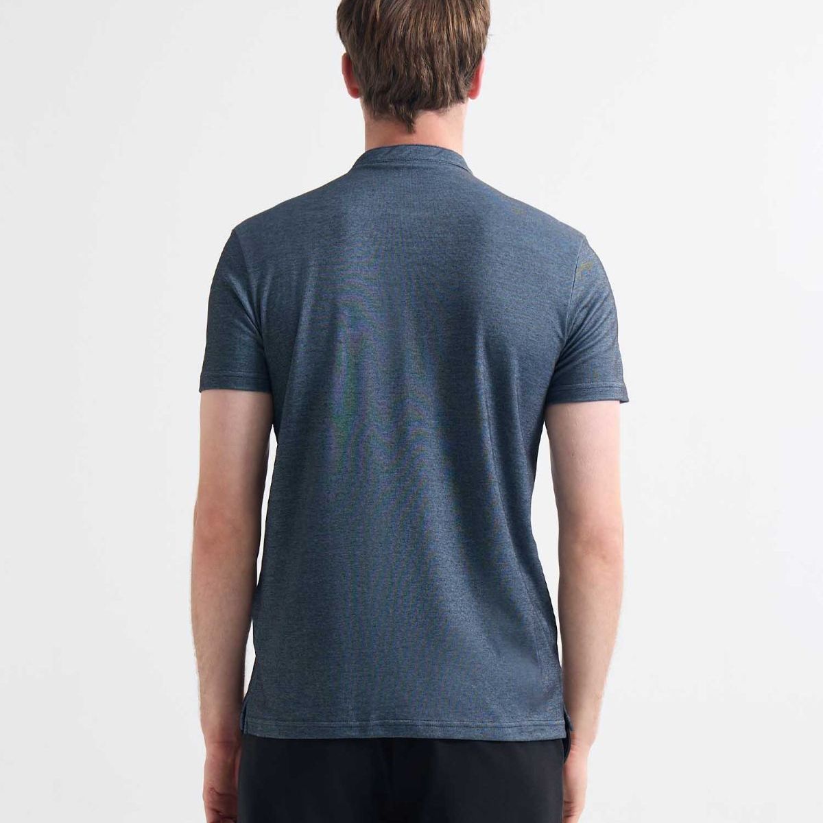 SEVEN SEVEN - Polo Para Hombre Cuello Mao  Color Gris Oscuro Marca Seven Seven #45110884