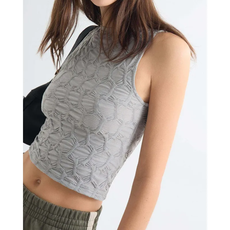 SEVEN SEVEN - Camiseta De Mujer  Color Gris Marca Seven Seven #28096229