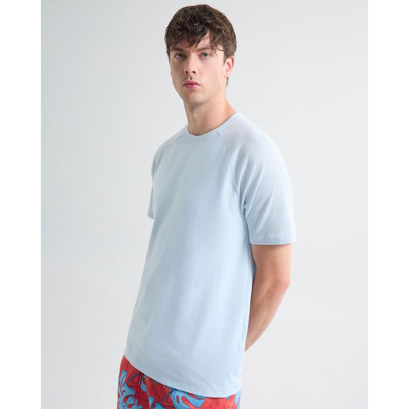 SEVEN SEVEN - Camiseta De Hombre  Color Azul Marca Seven Seven #45092668