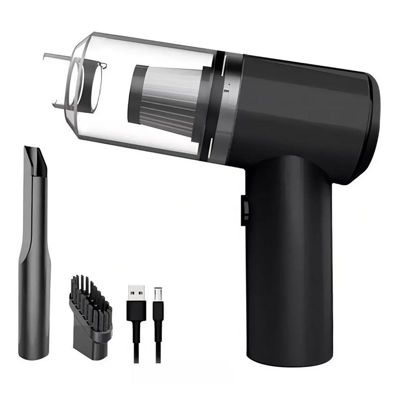 GENERICO - Aspiradora Inalámbrica Recargable Casa Auto Usb Portatil Pc
