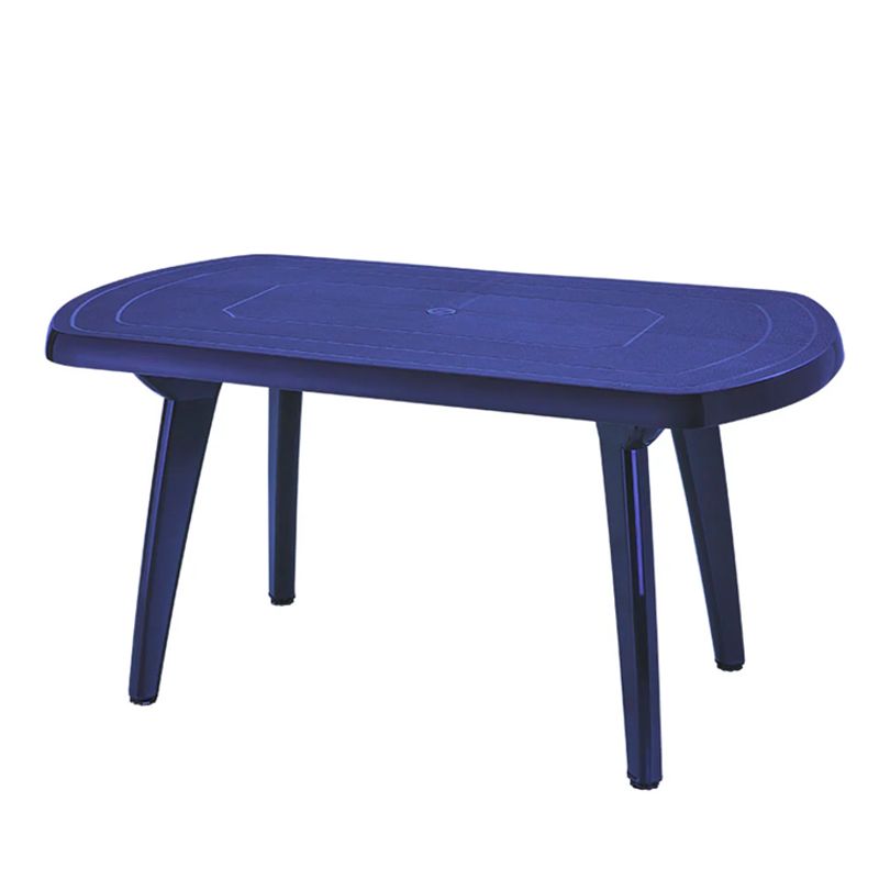 RIMAX - Mesa Lotus Ovalada Rimax Azul Navy