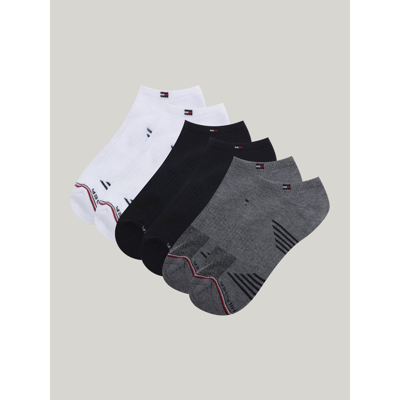 TOMMY HILFIGER - Pack blanco de 3 medias tobilleros Tommy Hilfiger