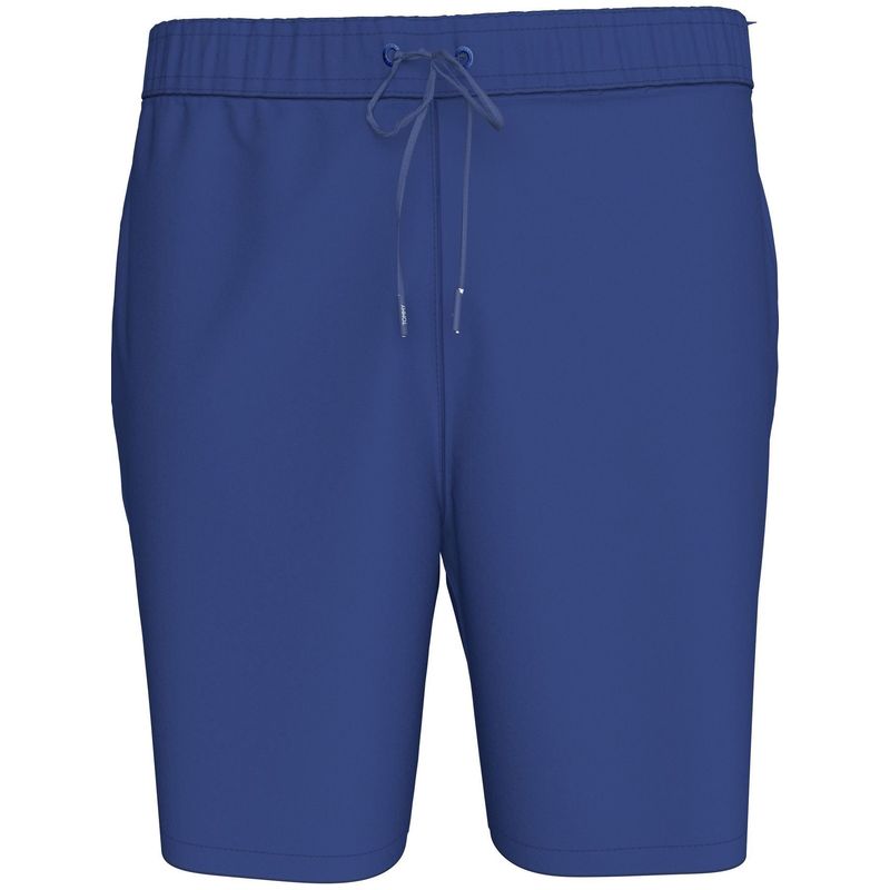 TOMMY HILFIGER - Traje azul de baño largo de nailon y cordón ajustable Tommy Hilfiger
