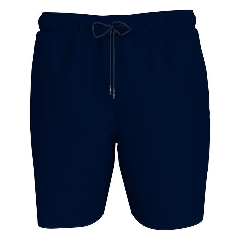 TOMMY HILFIGER - Traje azul de baño largo de nailon y cordón ajustable Tommy Hilfiger
