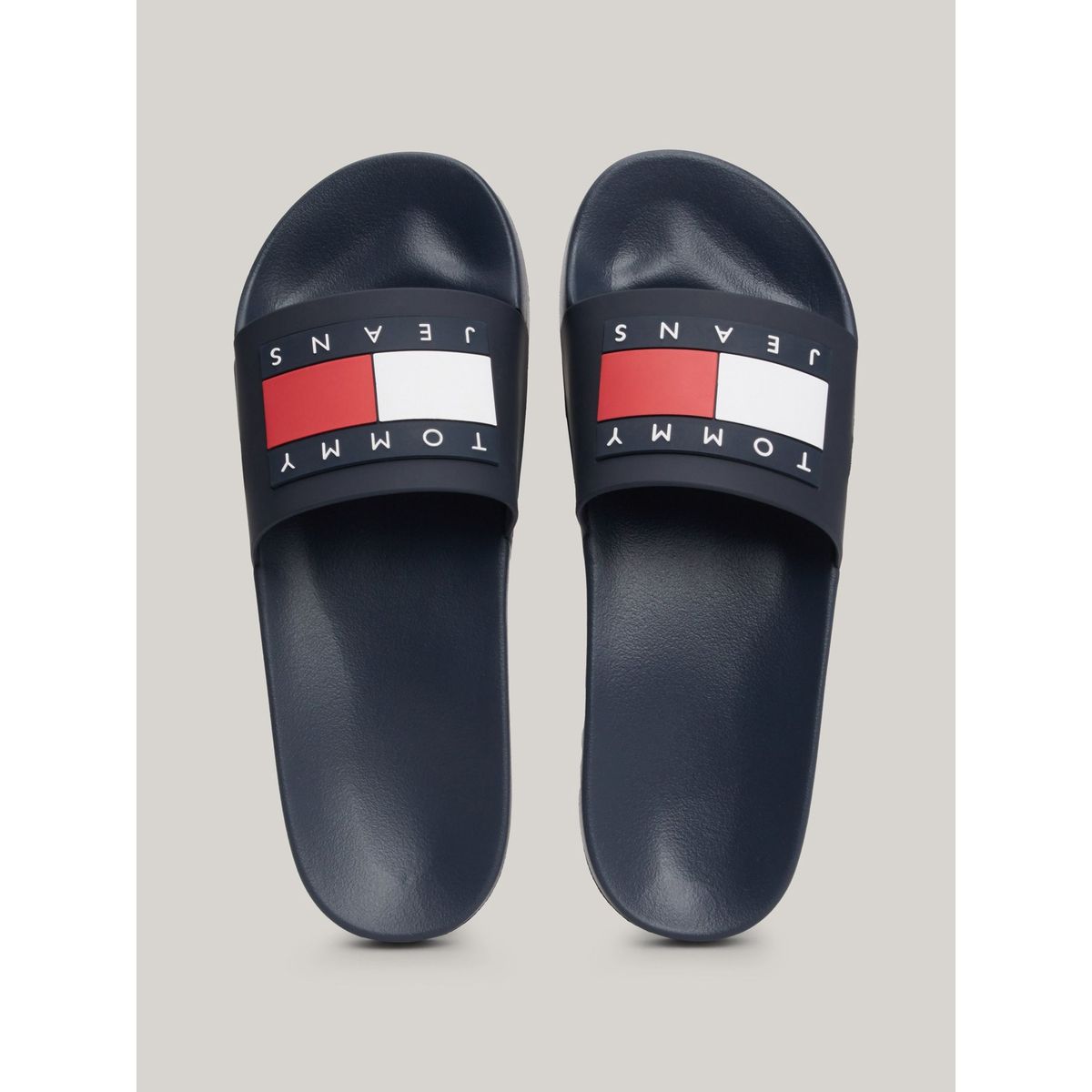 TOMMY HILFIGER - Sandalias azul con parche Essential Tommy Hilfiger