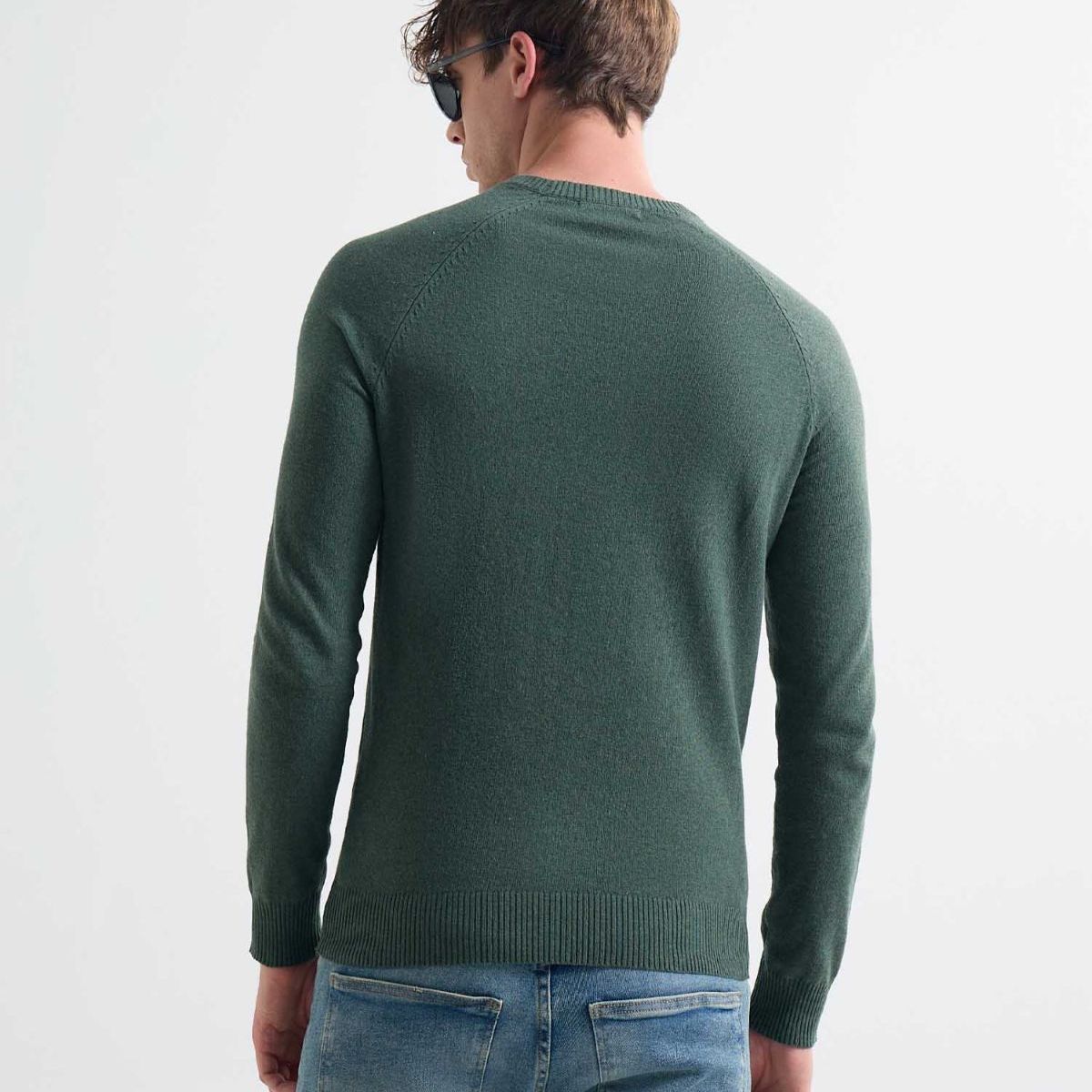 SEVEN SEVEN - Saco Para Hombre Cuello Redondo Color Verde Oscuro Marca Seven Seven #45330243