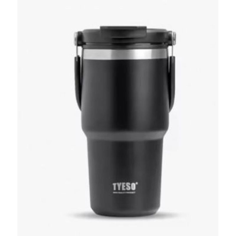 GENERICO - Termo Acero Conserva La Temperatura Frio O Calor 750 ml NEGRO