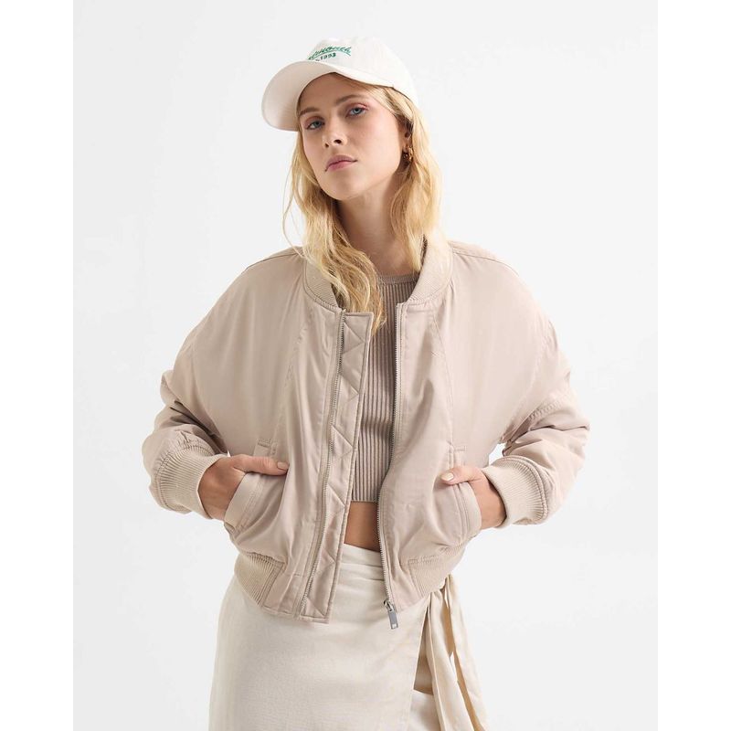 SEVEN SEVEN - Chaqueta Para Mujer Bomber Color Beige Marca Seven Seven #28080971