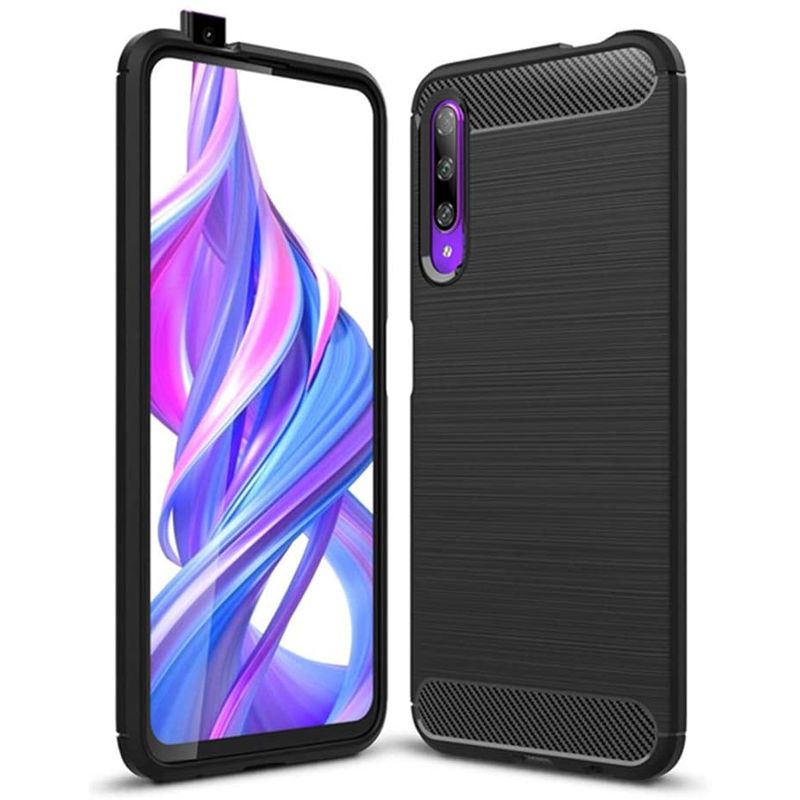 GENERICO - Funda Tipo Carbono Fiber Para HUAWEI Y9S