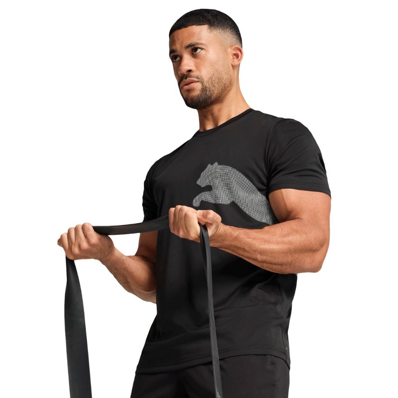 PUMA - Camiseta Puma Entrenamiento Train All Day Hombre-Negro
