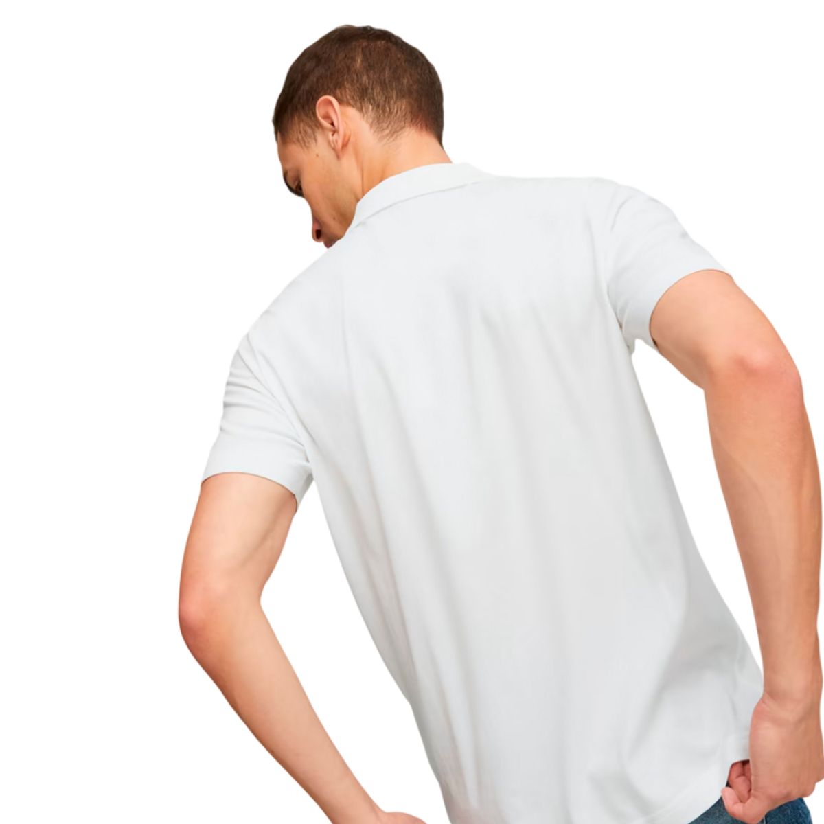 PUMA - Camiseta Polo Puma Ess Bmw M Motorsport Hombre-Blanco