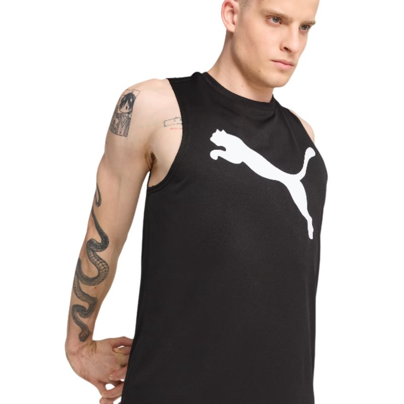 PUMA - Camiseta Sin Mangas Puma Tad Essentials Hombre-Negro