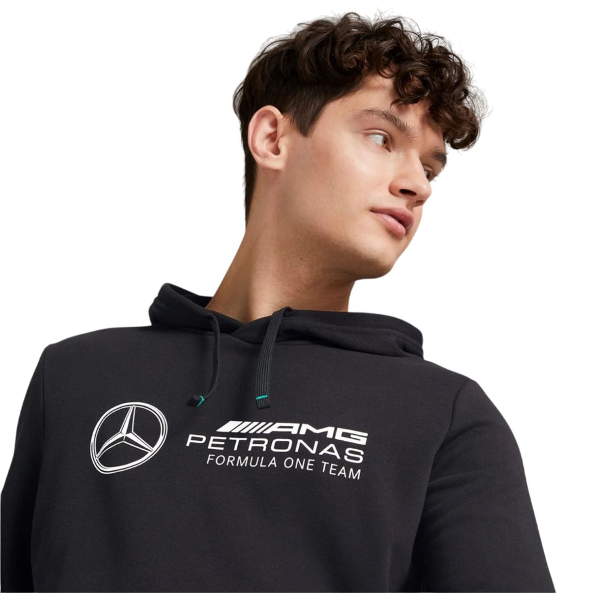 PUMA - Hoodie Puma Mercedes Amg Petronas Motorsport F1 Hombre-Negro