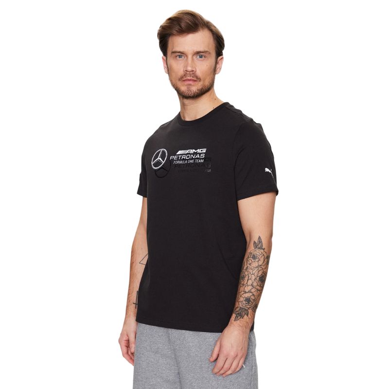 PUMA - Camiseta Puma Mercedes-Amg Petronas Motorsport Hombre-Negro